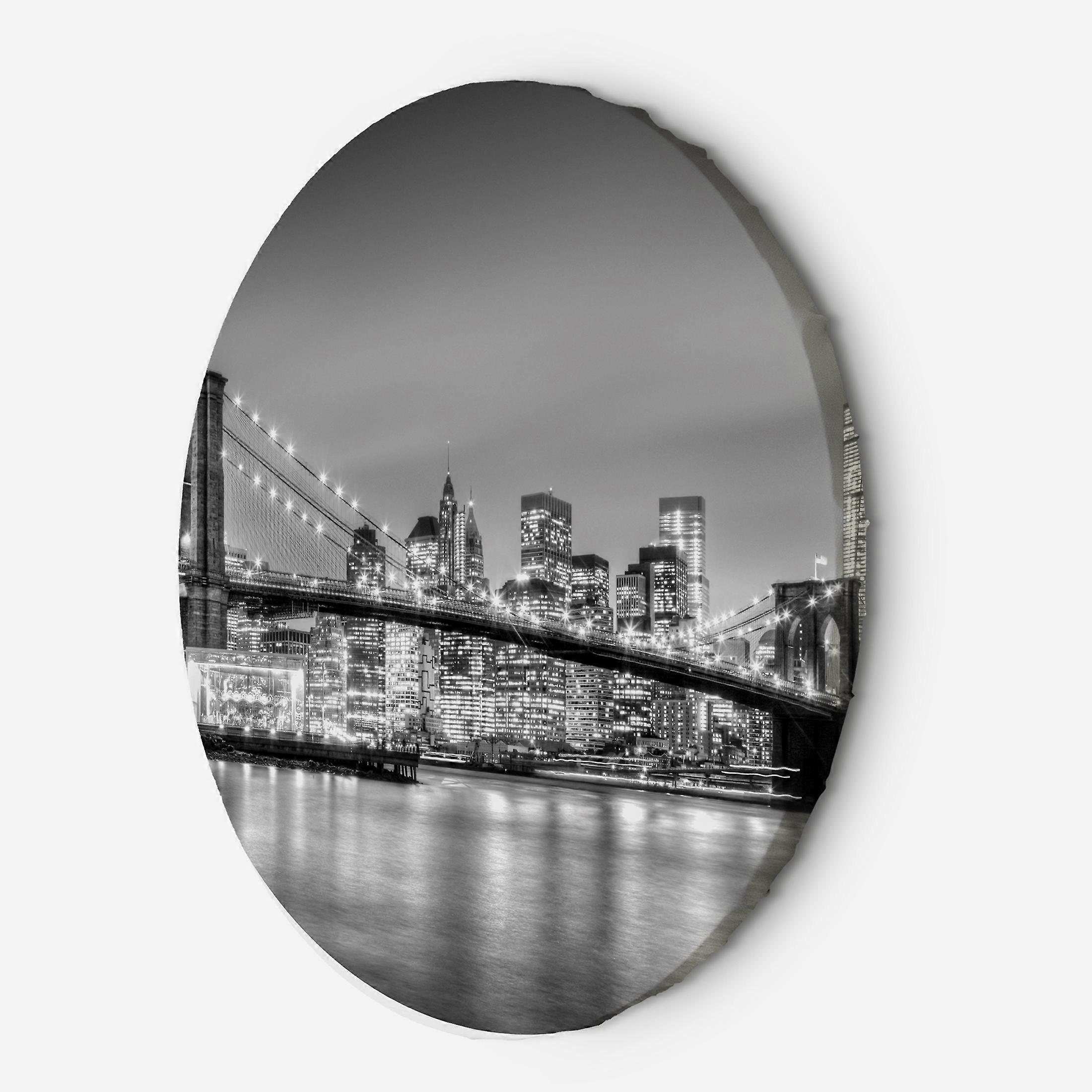 Fotobehang, Brooklyn Bridge NY - 80x80