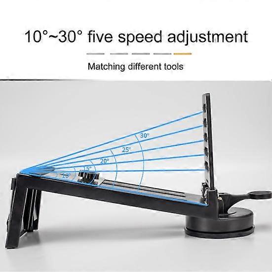 4Pcs/Set Scissor Sharpening Tool Rustproof Polishing Black Practical Labor Saving Kitchen