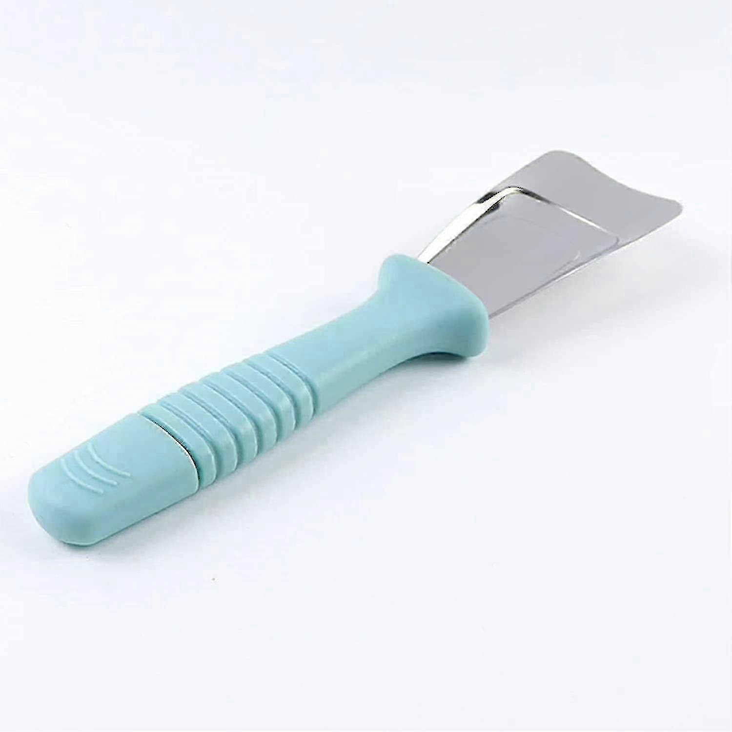 Fridge Freezer De-icer Ice Scrapericebox Ice Scraper, Freezer Stainless Steel Deice Shovel Refrigerator Deicer Home Cleaning Gadget Ice Shovel D