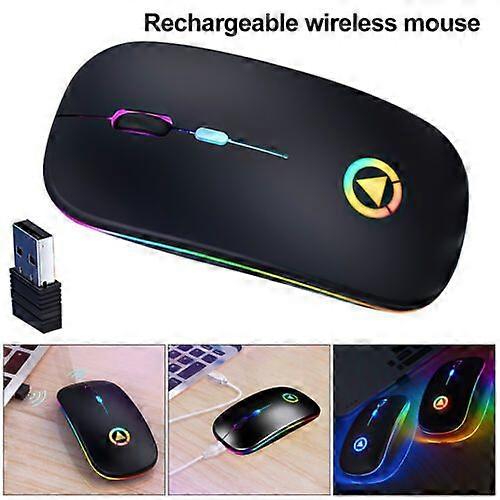 2.4GHz LED Wireless Games Mouse Cordless Optical Mice For PC Laptop Computer
