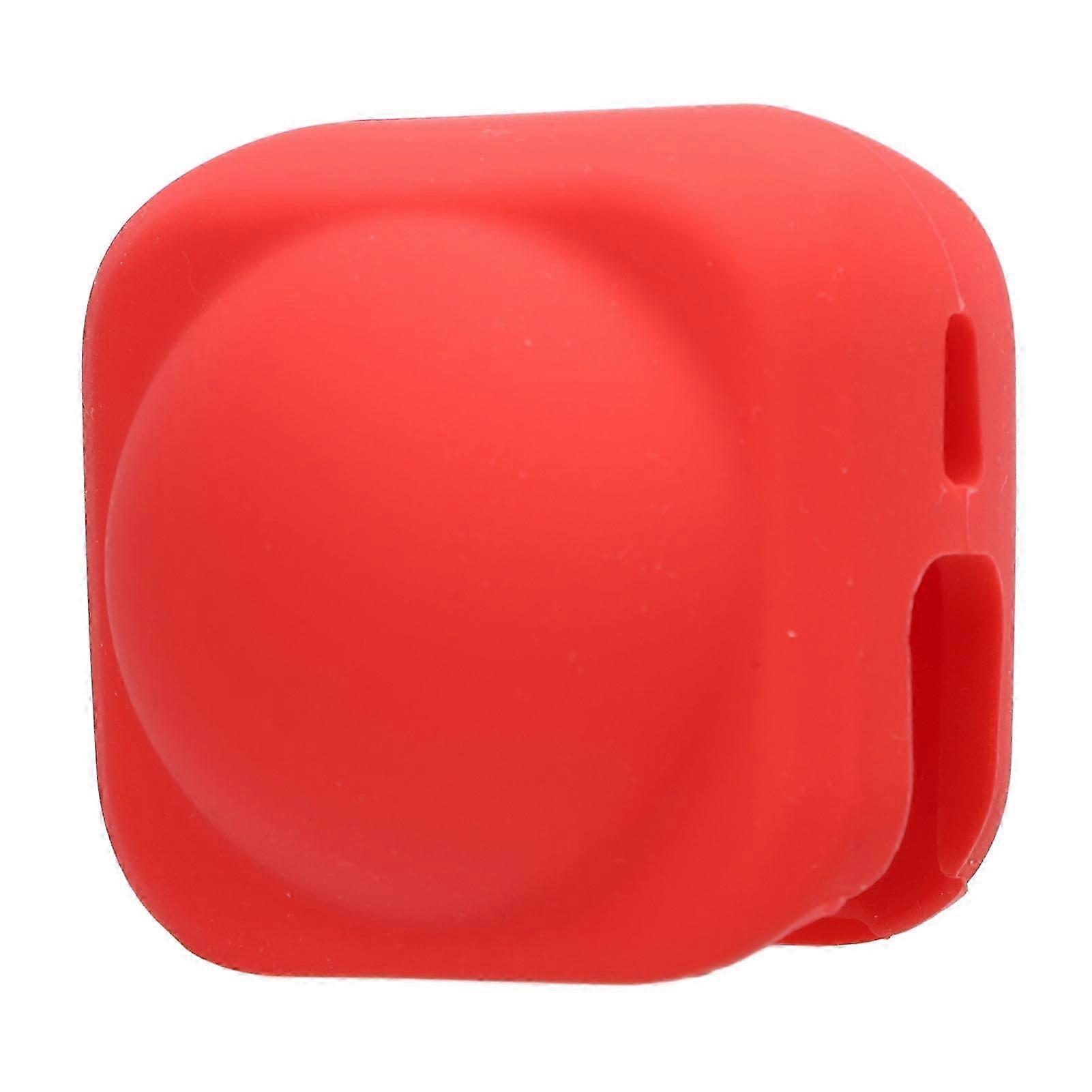 Lens Cap for X4 Silicone Case Protector Lens Guard Cover Abrasion Resistant Soft Protection Camera Lens Cap Red