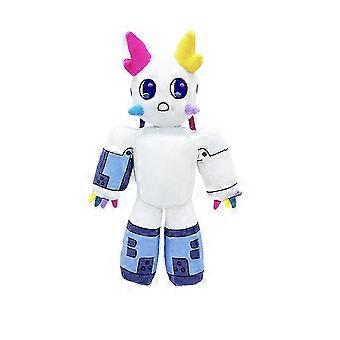 Regretevator Gnarpy Peluche Gato Blanco Robot Peluche Muñecos de Juguete Regalos para Niños vxz