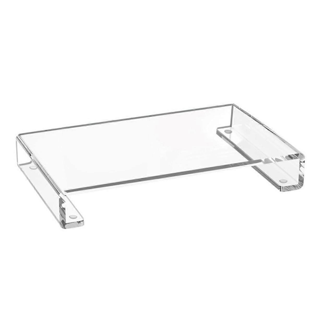 Acrylic Bathroom Counter Tray: Kitchen and Bathroom Tray 1 Pack