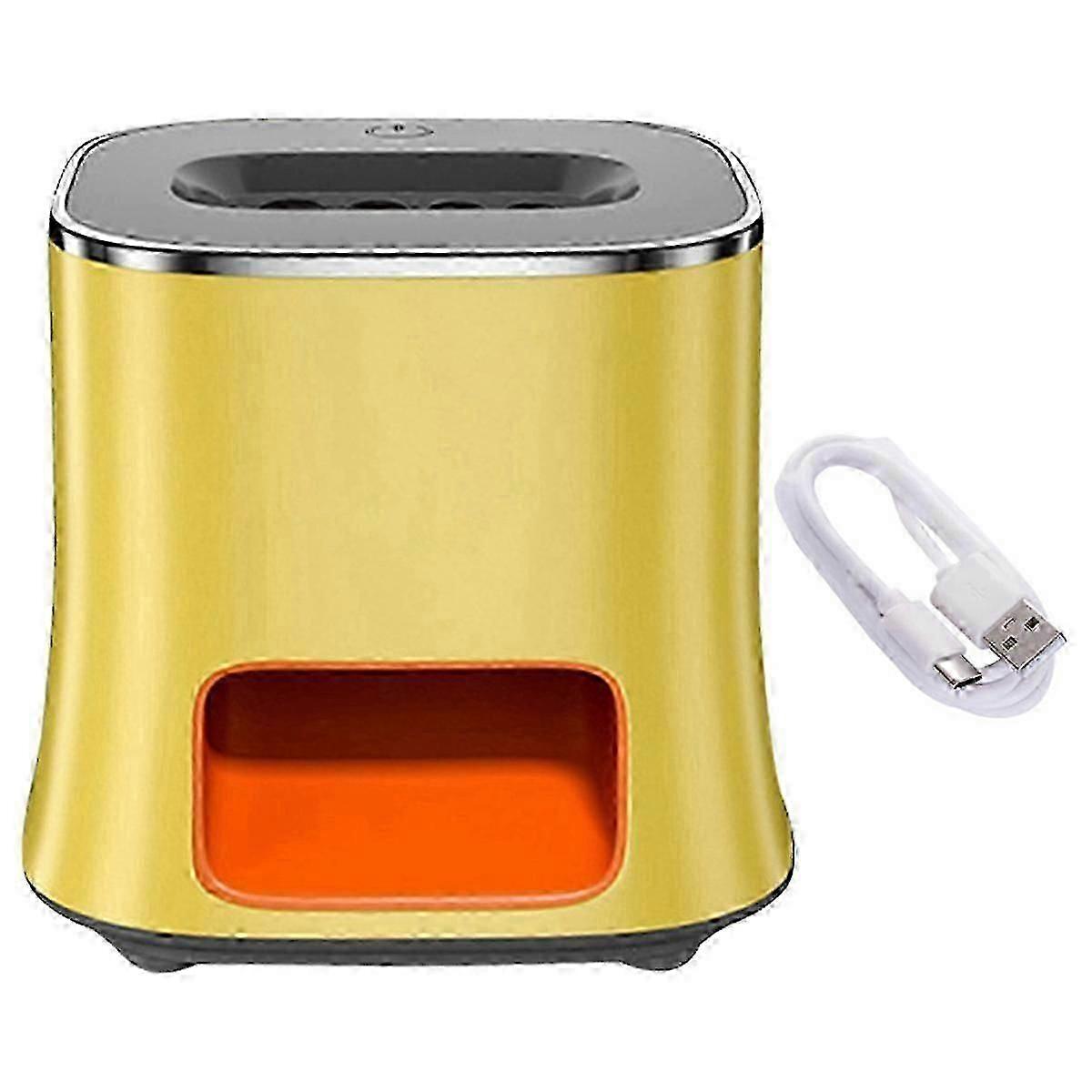 B-Sunflower Seed Splitter Automatic SunflowerShell Remover USB Rechargeable Peeler for Sunflower Seeds Kitchen Supplies