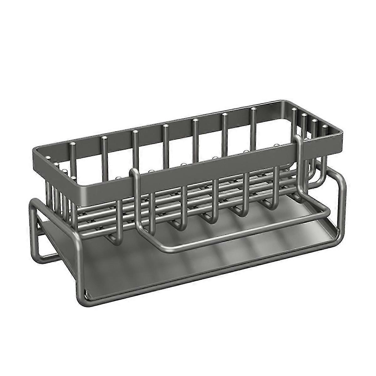 Kitchen Sink Sponge Holder, Self-draining Sink Organizer