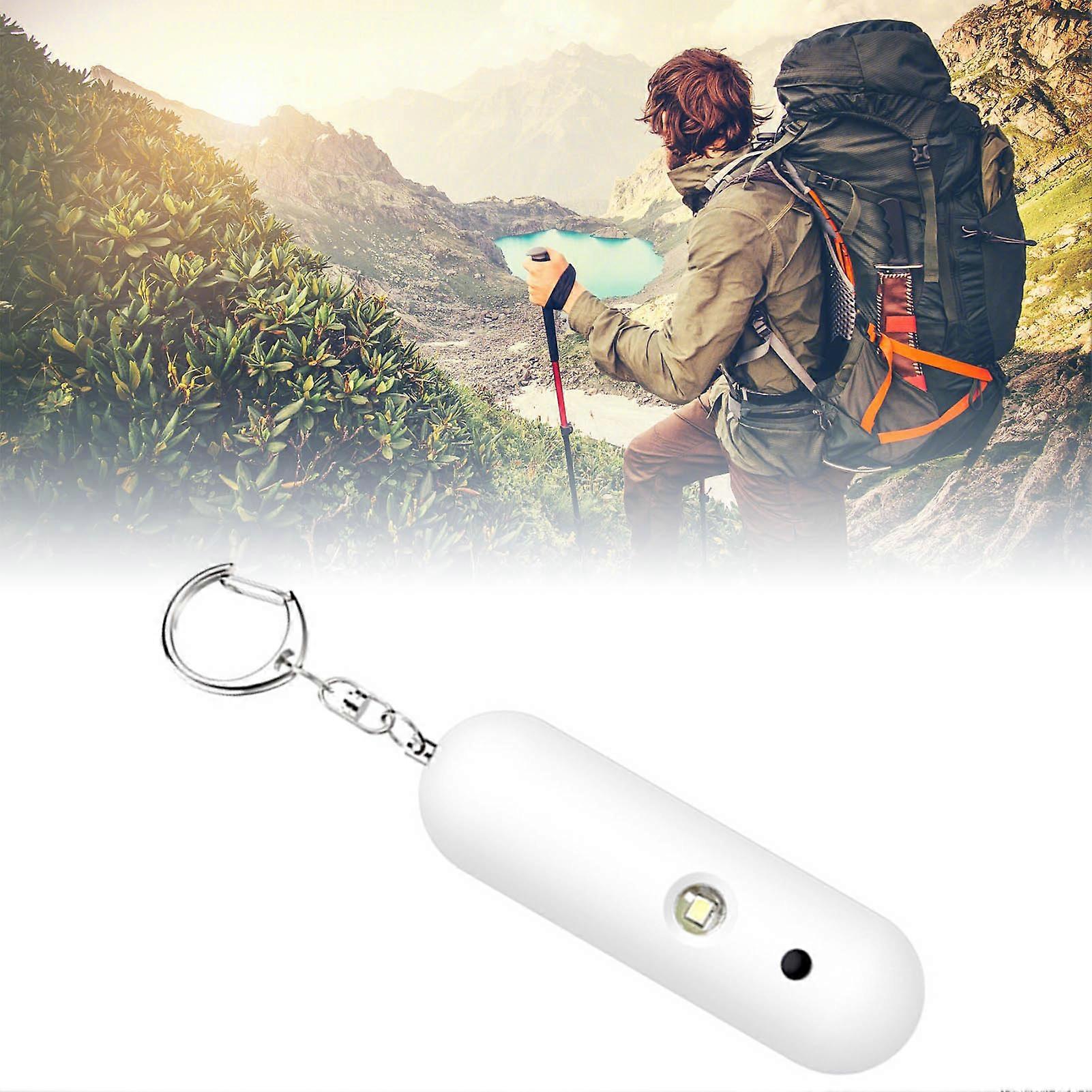 Keychain Personal Security Alarm White LED Strobe Light Waterproof
