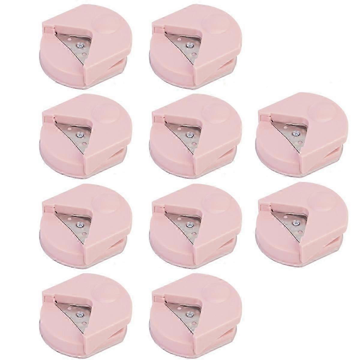 Pink Rounding Paper Cutter Angle Cutter Photo Business Card Chamfering Machine Angle Cutter and Rounder