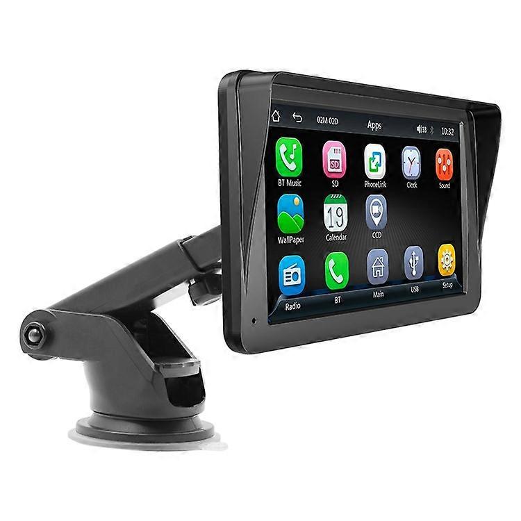 B300A Portable 7 Inch HD Large Screen Car MP5 Player GPS Navigation Bluetooth-Compatible Wireless CarPlay