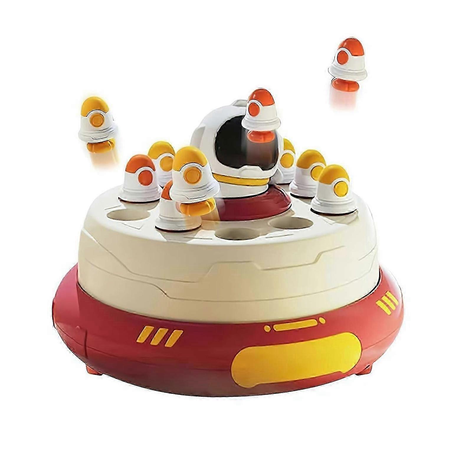 Kids Bouncing Rocket Launcher Game & Catcher Toy Focus Training Parent-child Interactive Toy Boys Girls STEM Learning & Skill Development