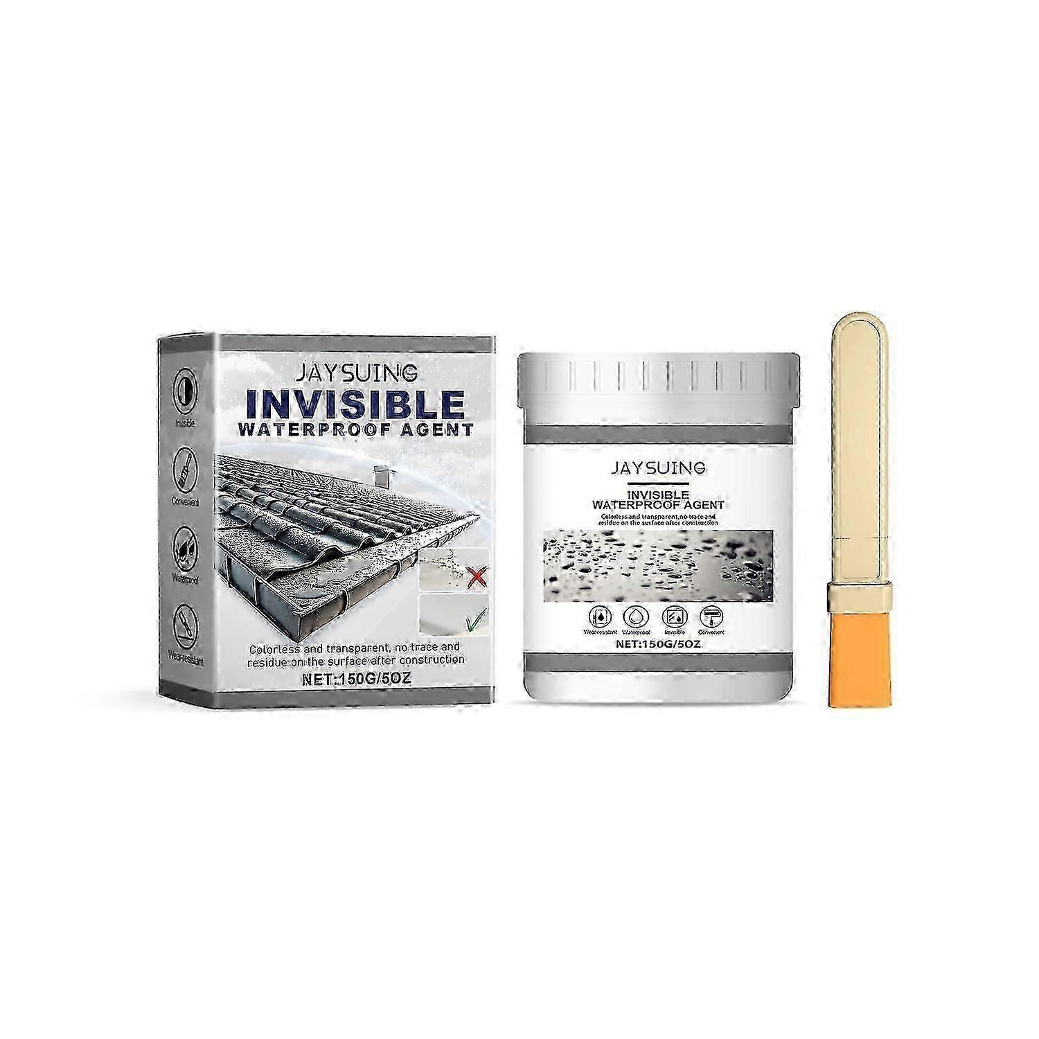 Jaysuing Transparent Waterproof Adhesive, Home Essential Durable Easy Adhesion Transparent Waterproo