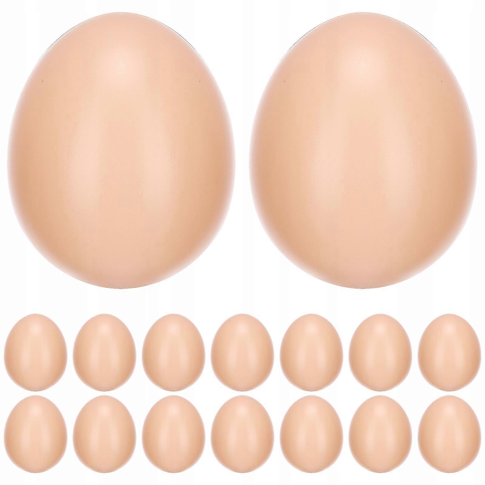 Simulated Plastic Eggs Toy Table Decor Child 20