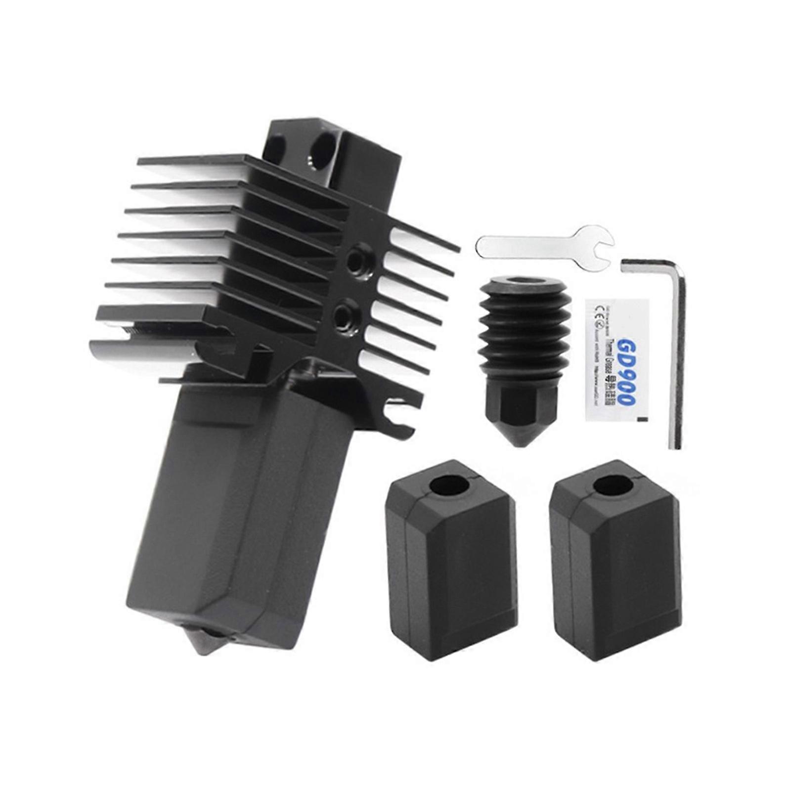 For Bambu Lab X1/P1P Upgraded Detachable Hotend Kit 500℃ High Temperature 3D Printing Head Wear-resistant Replacement Multicolor