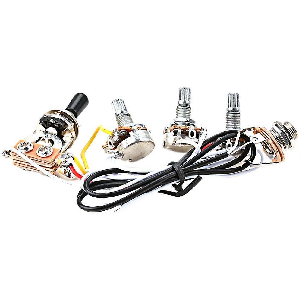 Electric Guitar Components, Metal Potentiometer Harness for Convenient Use