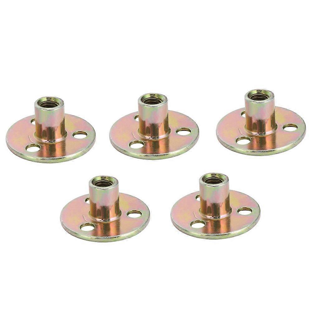 High quality  5pcs three-hole locking nut iron plate nut (M8*37)