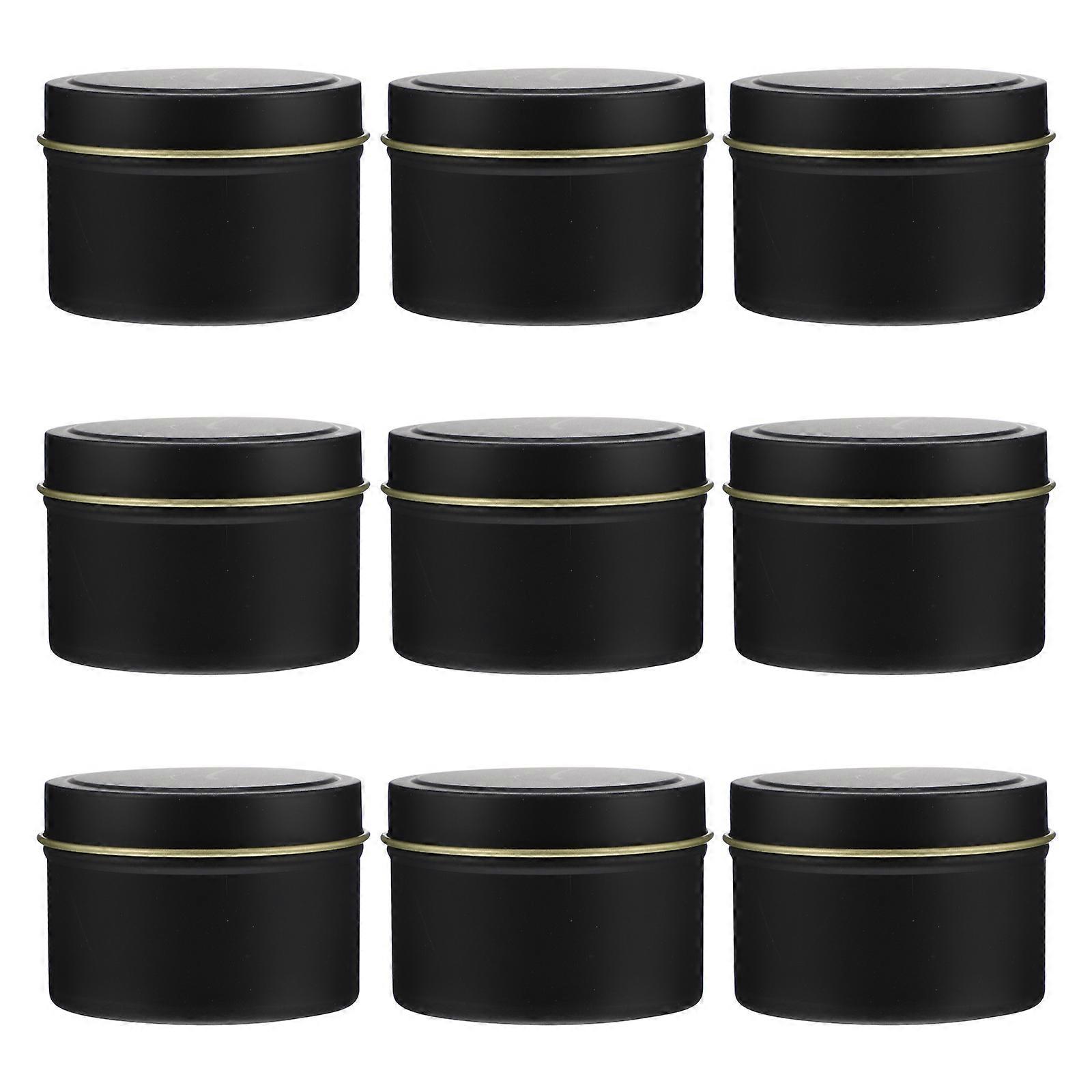 Reimagined Candle Jars, Robust Tin Cans Perfect for Storing Small Items and Crafts