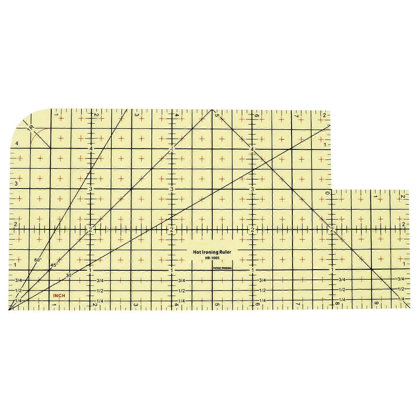 User-friendly Quilting Ruler with High Temperature Resistance