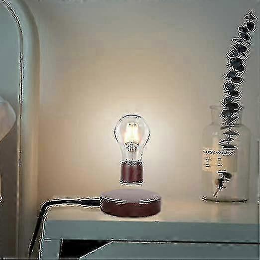 Magnetic Levitating Floating Wireless Led Light Bulb Desk Lamp