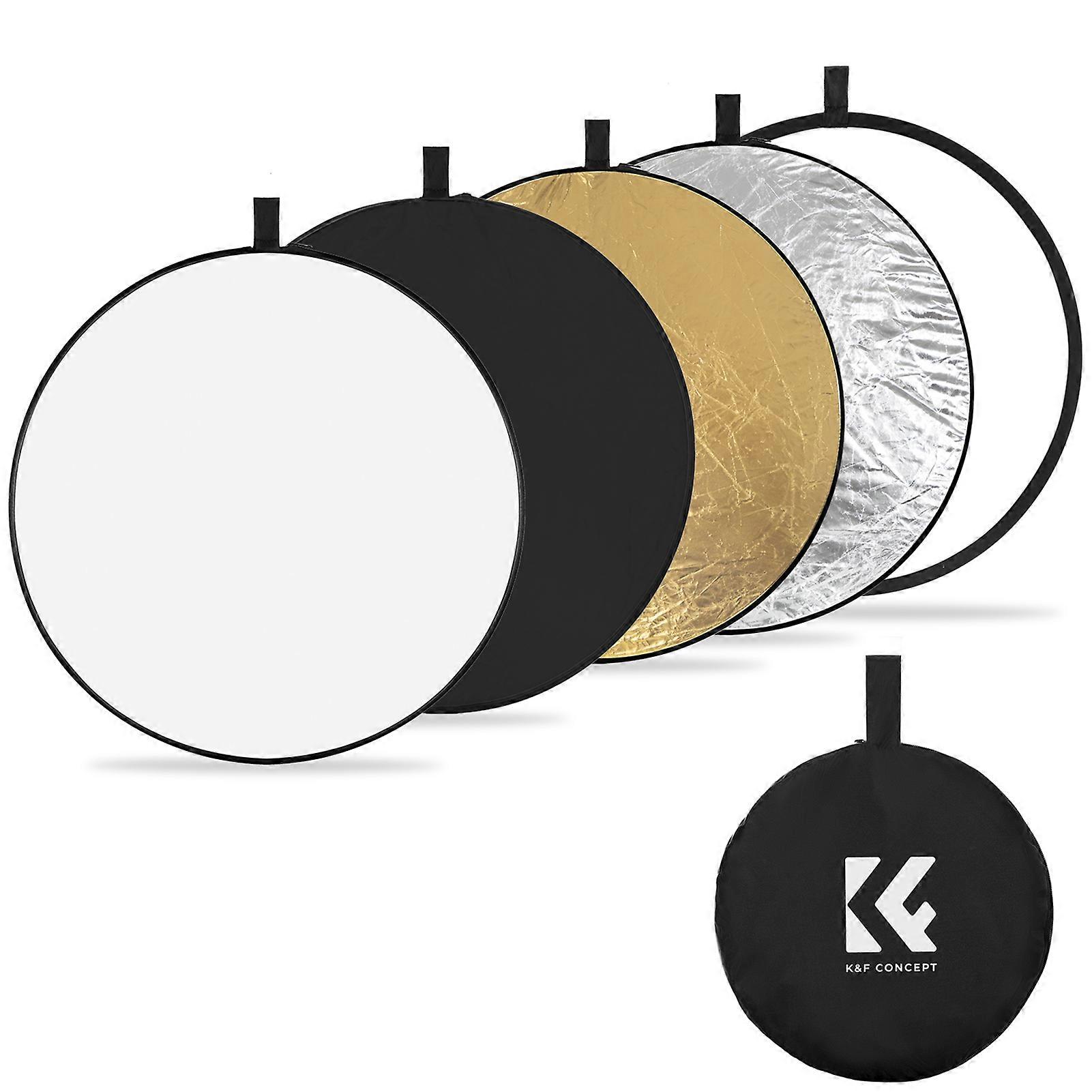 5-in-1 Photography Light Reflector: Portable, Durable, Ideal for Studio & Outdoor Photography