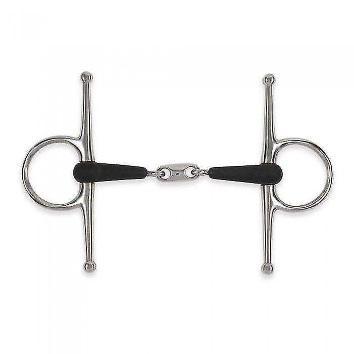 Equirubber Equikind+ Peanut Link Horse Full Cheek Snaffle Bit