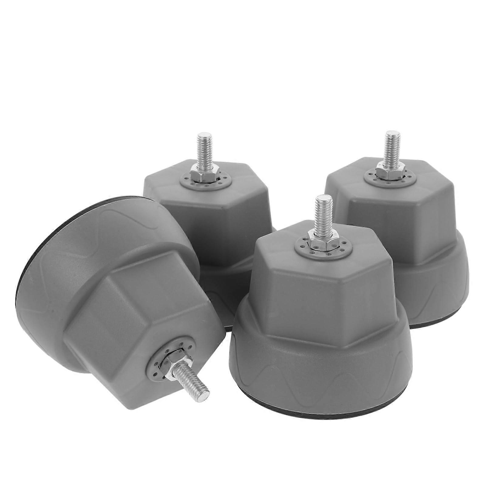 Waschmaschinenuntergestell Four-Piece Anti-Vibration Feet Non-Slip Stabilizing Mats For Drum-Type Washers With Storage