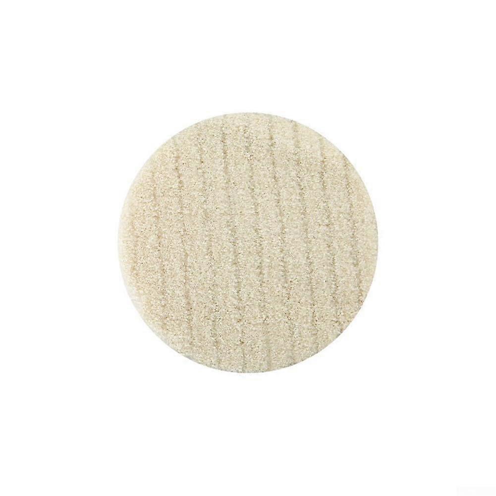 Scratch repair polishing wheel with soft faux wool felt (100 mm)