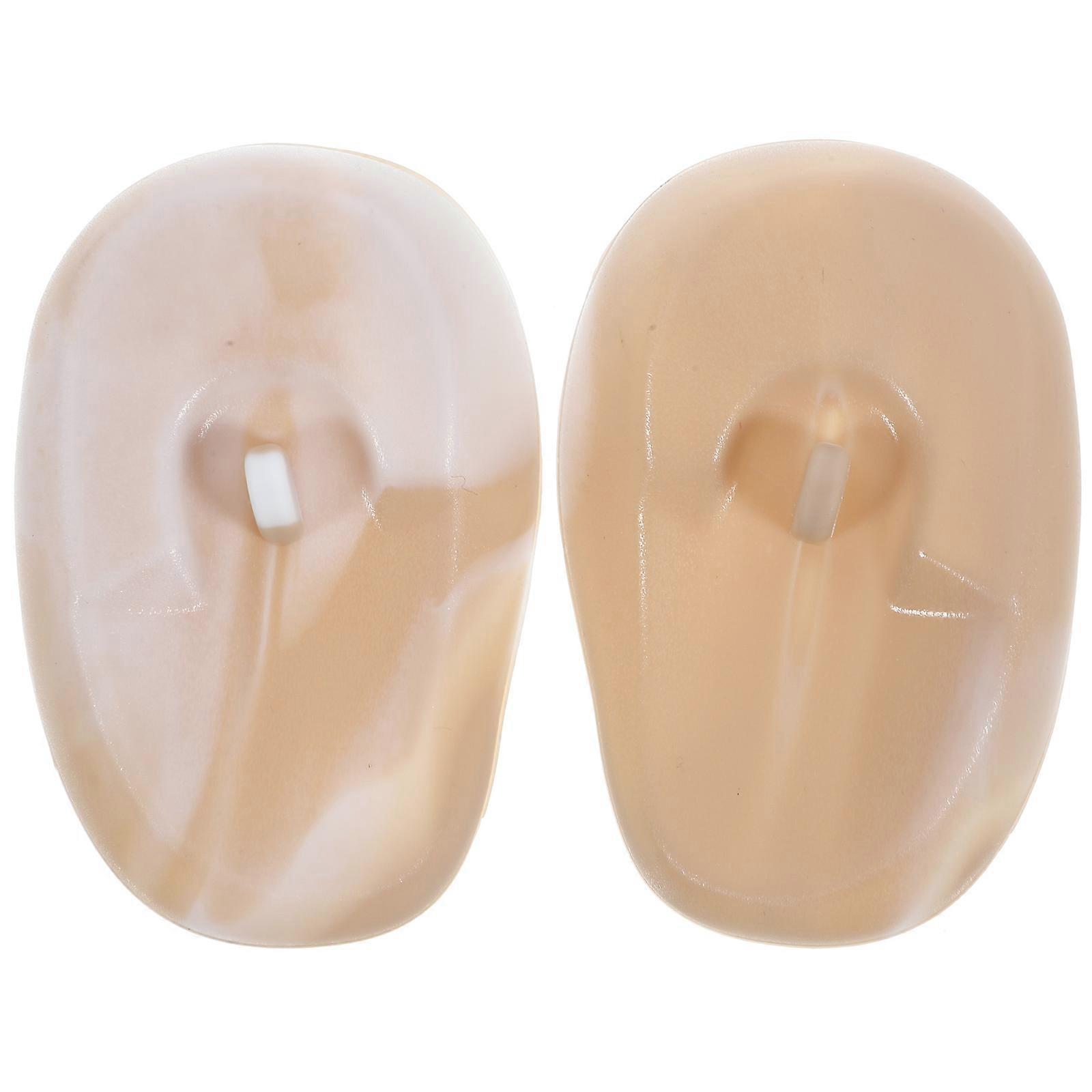 Professional Ear Shields for Hair Coloring, Sleek Silicone Build, Enhances Styling