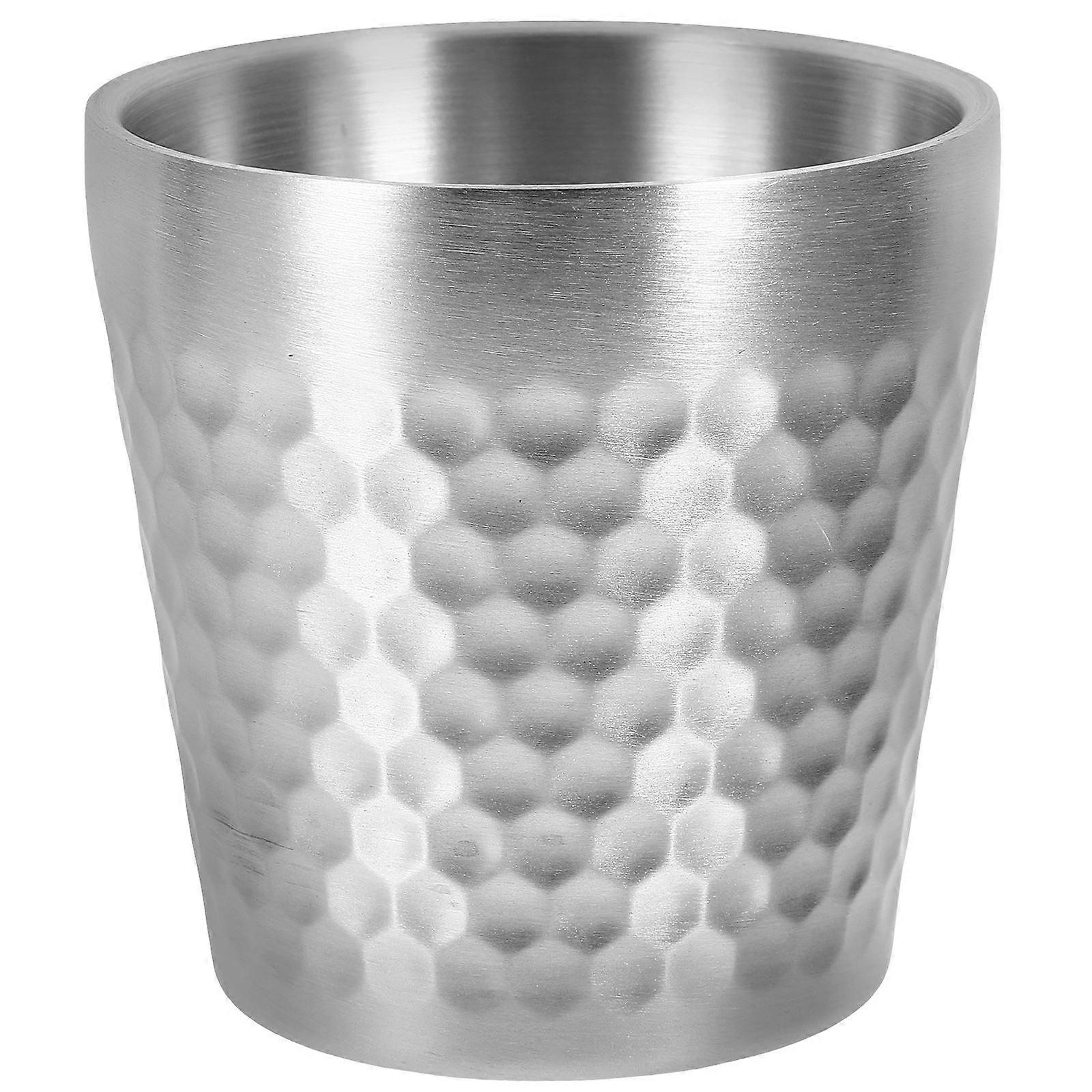 Metal Cups For Drinking Coffee Cup Reusable 304 Stainless Steel 1Pack
