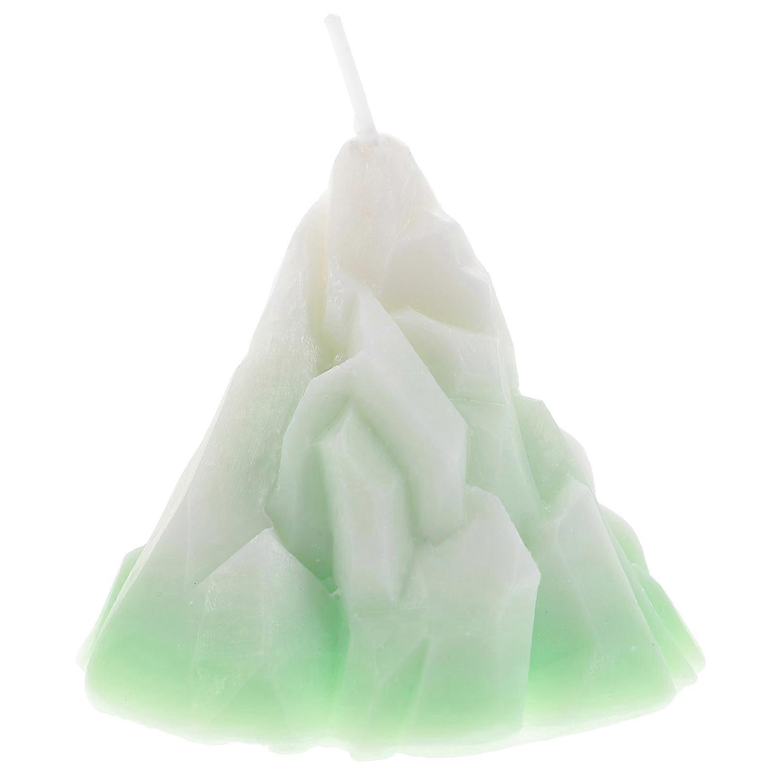 Fragrance Candles For Home Peak Shaped Paraffin Candle Elegant Interior Decoration Bedroom 1Set
