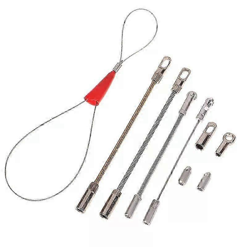 Electrician Automatic Thread Guide Connector Head Thread Guide Wire Cable Elastic Threader Cable Puller Accessories Fit For  Repair