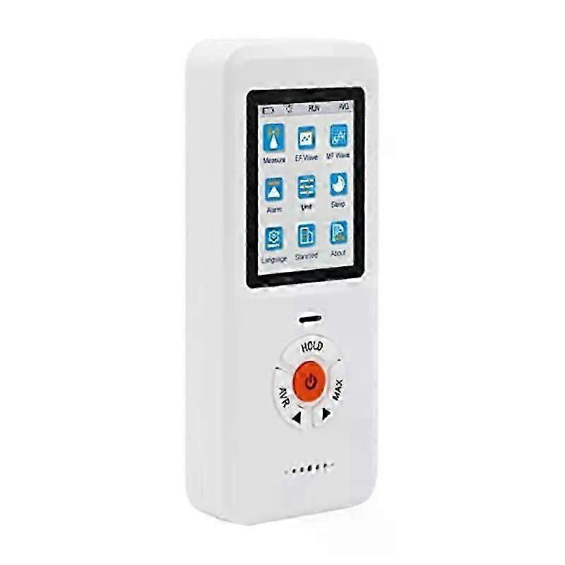 EMF Meter 3In1 Rechargeable Electromagnetic Field Radiation Detector With LCD Screen Alarm Fit For EF RF MF Radiation Dosemeter