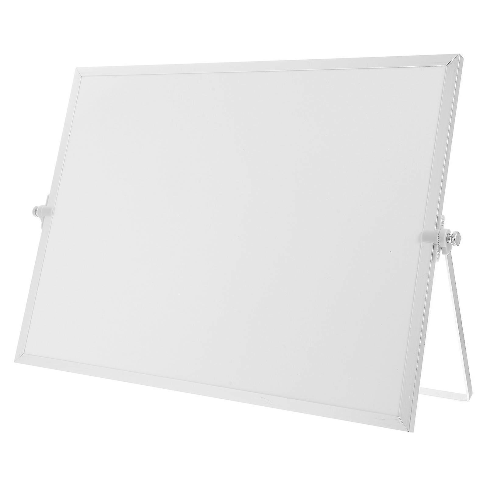 Dry Erase Board Small Magnetic Double-Sided Rotatable For Teachers 1Pack