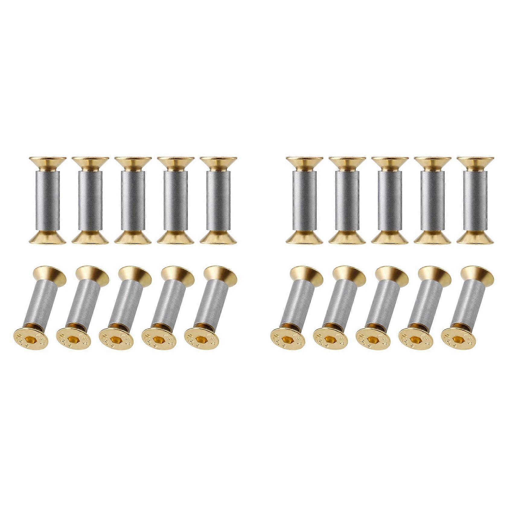 10 Packs Knife Handle Screws Rivets Bolts Fasteners