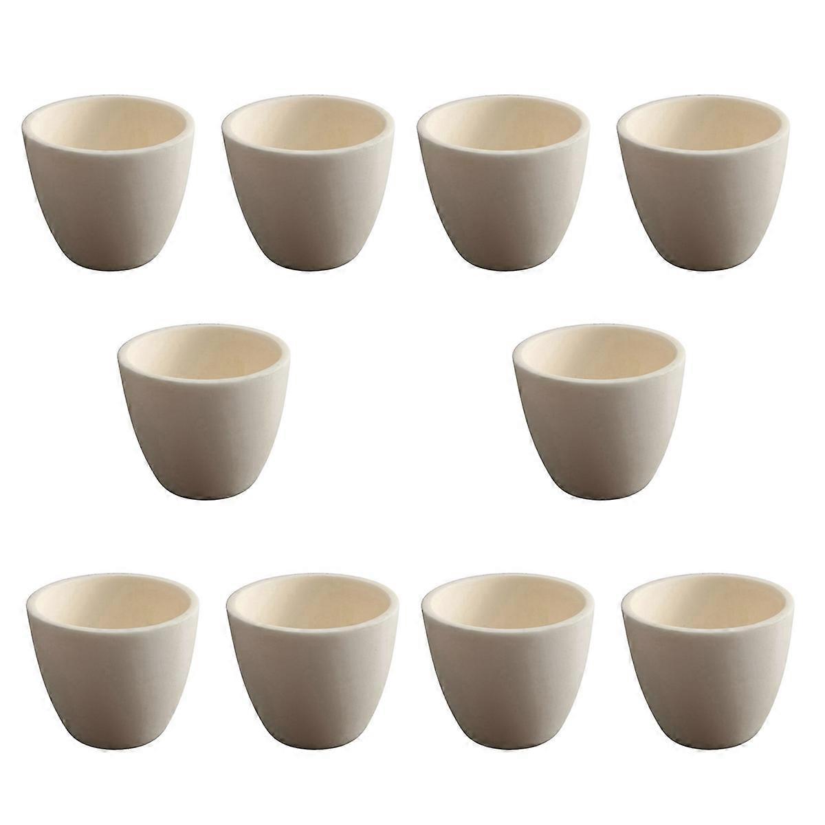 30ml Alu 99% Conical corundum crucible 42 x 46 x 40 x 25mm