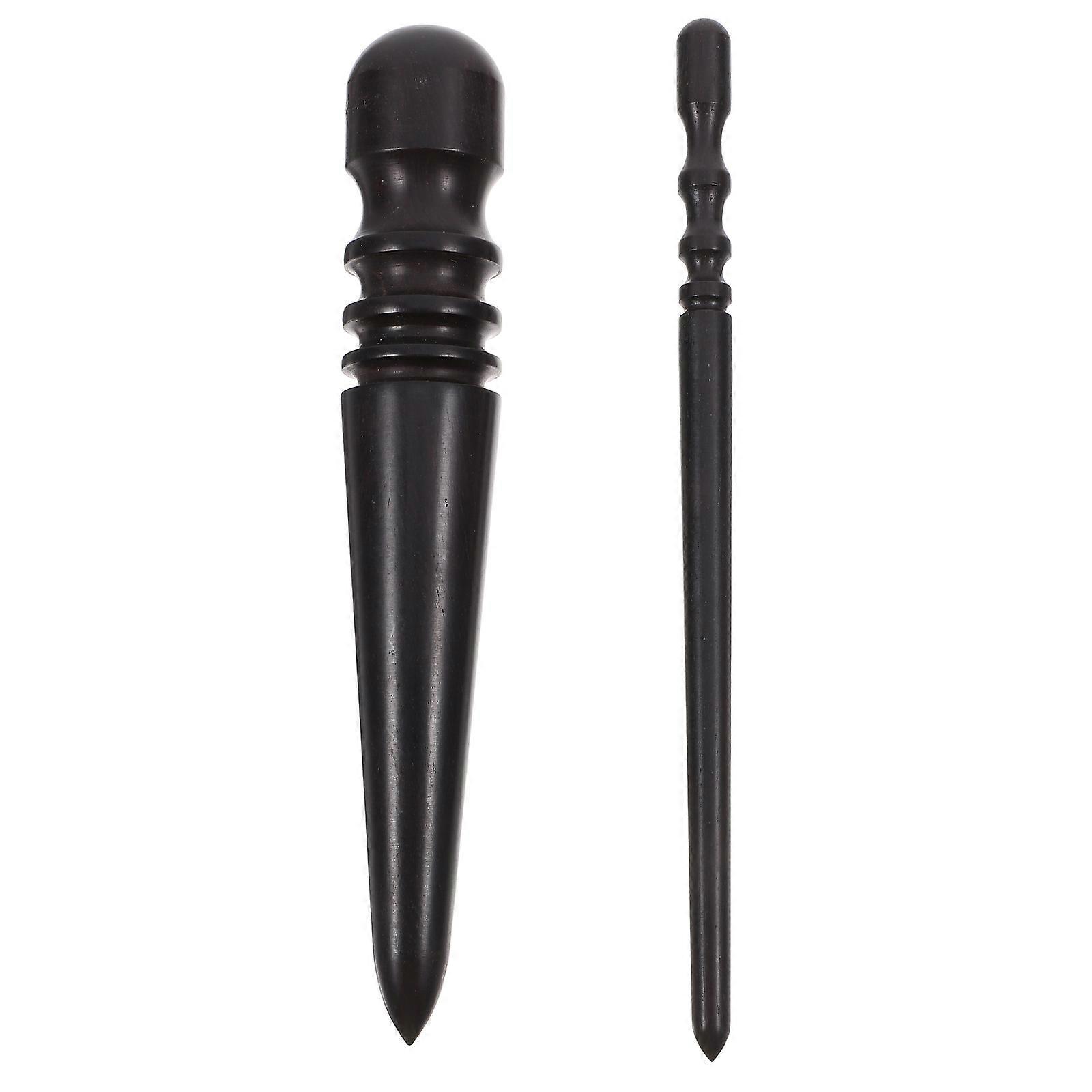 Handheld Burnishing Tool Professional Burnishing Black for Professionals 2Pcs