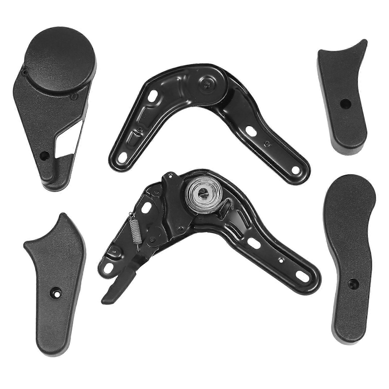 6 ks E-Sports Židle Seřizovače Židle Multi-Angle Tuners Příslušenství židle (černá)