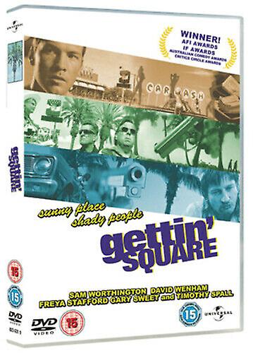 Gettin Square DVD (2005) Sam Worthington Teplitzky (DIR) sertifika 15 - Bölge 2