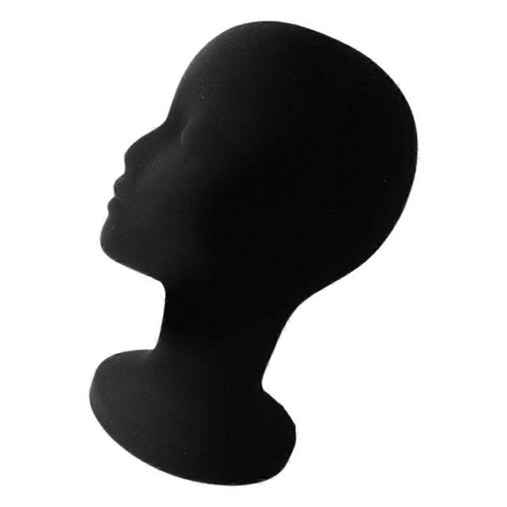 Foam Mannequin Head Hat Display Stand Sturdy Storage Holder for Wigs Caps Home Salon Use Durable Non Deforming Fashionable Practical Design