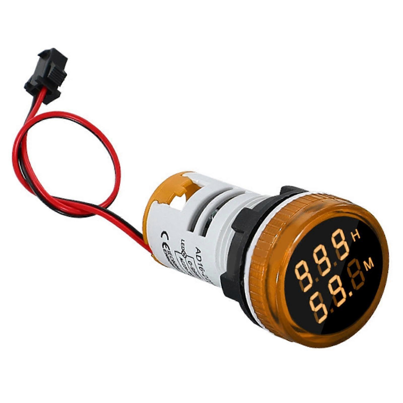 Small Circular Digital Timer with Clear Display Accurate Cooking Timer for Multifunction Timing Need in Various Setting Yellow 2025