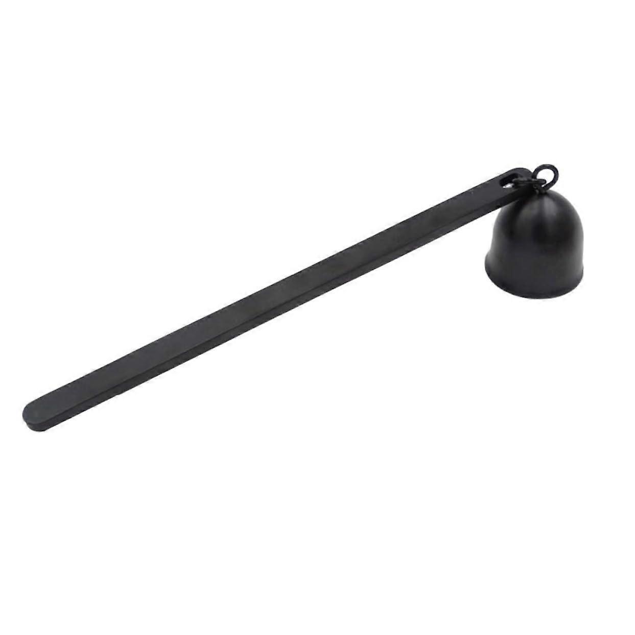 Black Candle Snuffer Set for Home and Car Use with Wick Trimmer and Ladle, Durable Stainless Steel Accessories