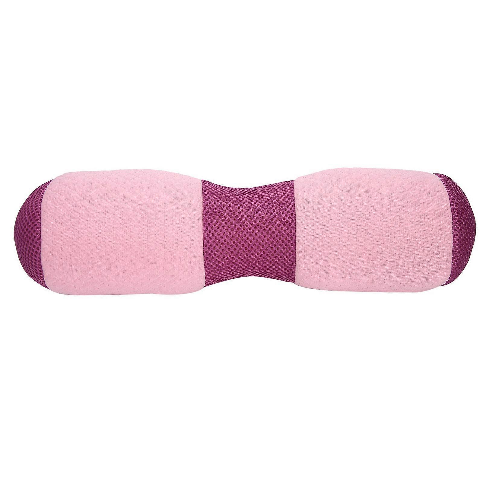Yoga Waist Pillow Lumbar Support Bolster Cushion Memory Foam Block for Pelvis Stretch and Home Gym Exercises