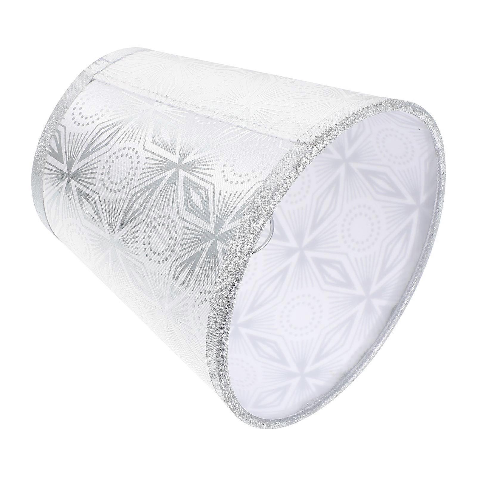 Table Lampshades Silver Color 14X14X13CM Size Protects Simple Style 1Set