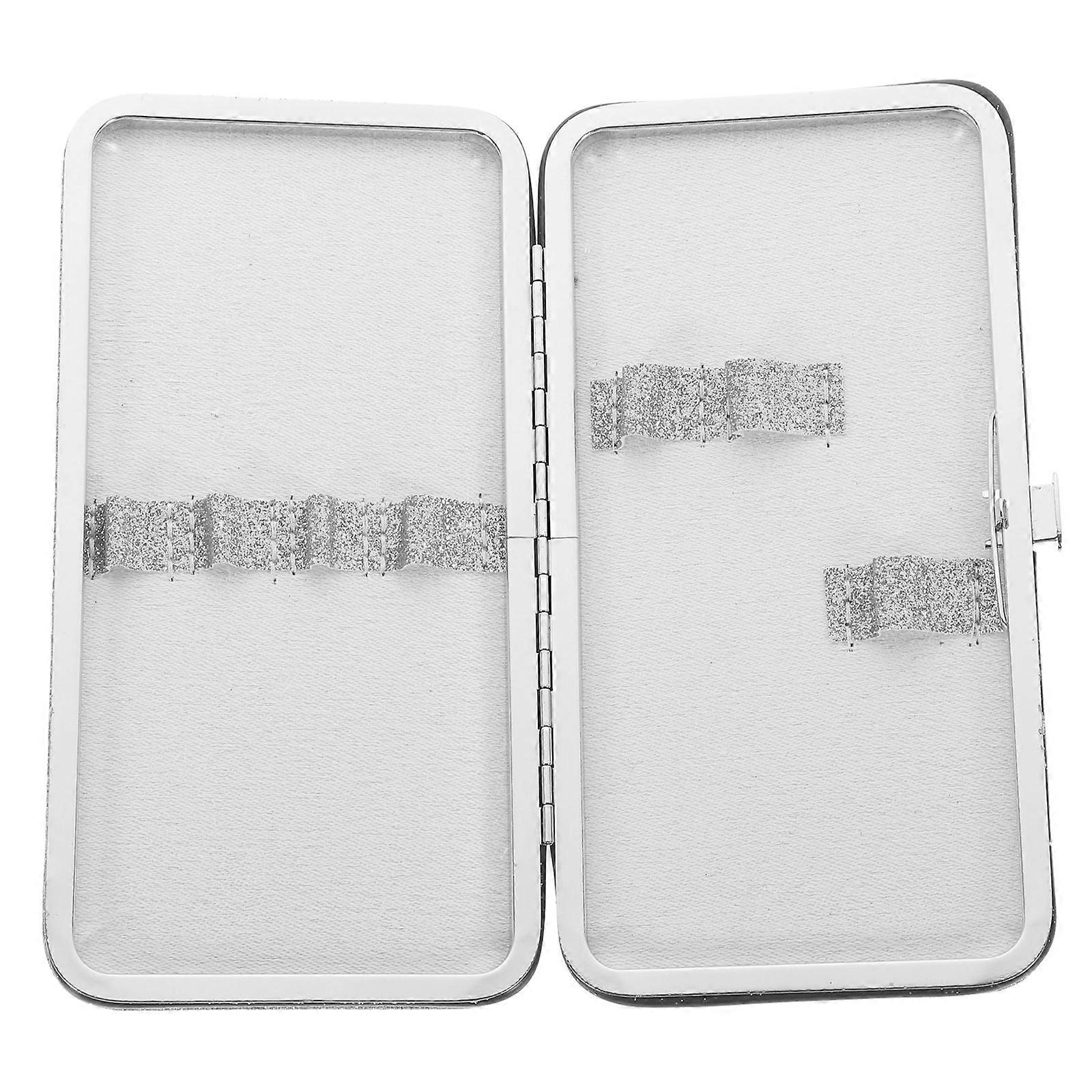 Tweezer Case Eyelash Tweezer Storage Holder Professional Design For Eyelash Grafting 15.50X8.50X1.50CM 1Pack