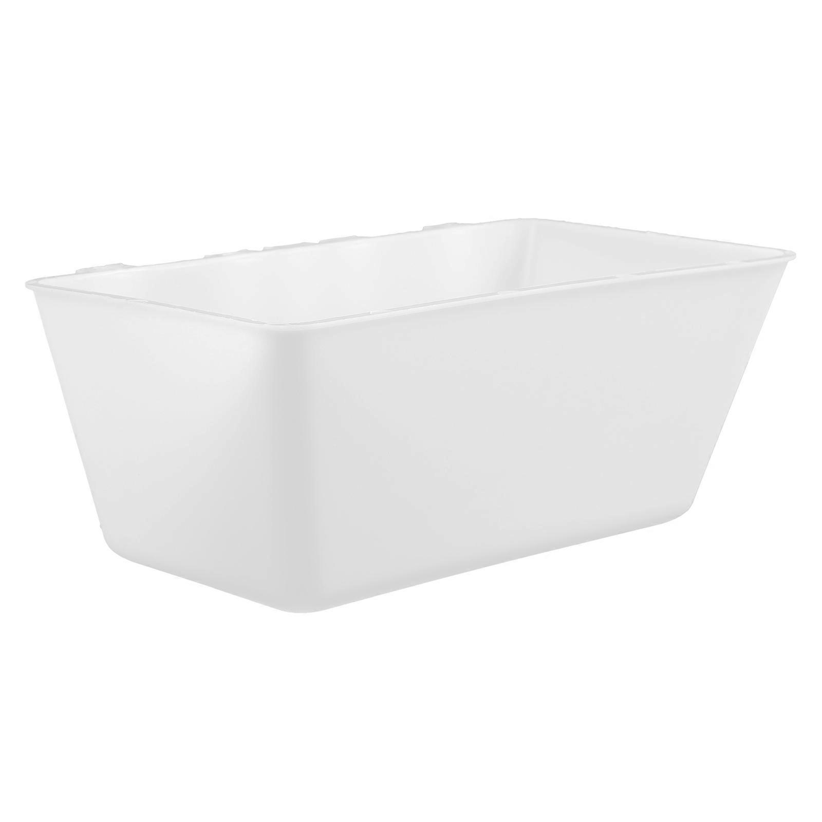 Pigeon Feeding Trough Plastic Bird Feeders Container Prevent Food Spilling Hold Food Well Rectangular Shape 23x13.5x10cm 1Pack