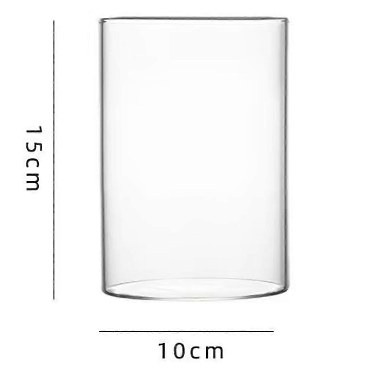 Mini Desktop Glass Aquarium Fish Tank with with Colored Crystal LED B