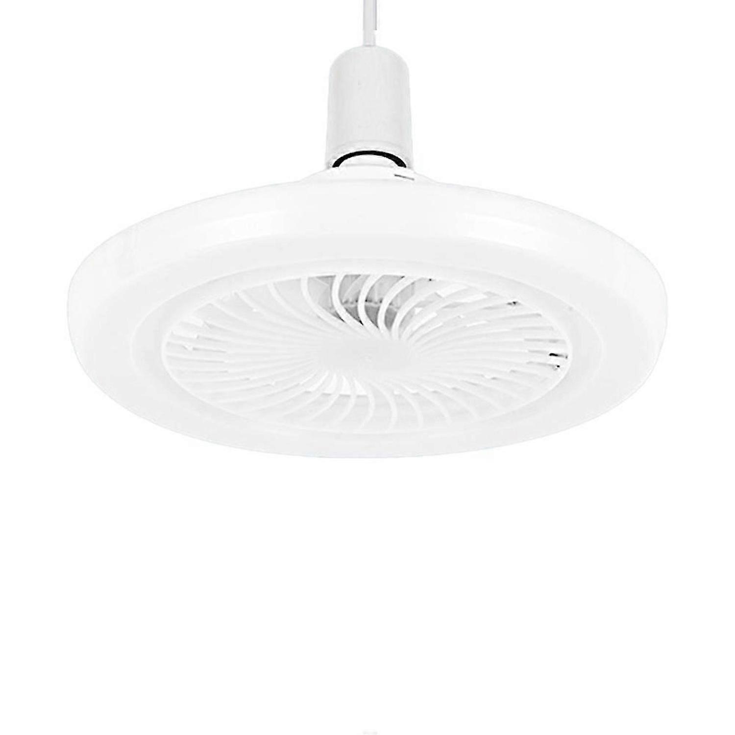Three-Color LED Room Coffee Table Ceiling Fan Light Remote Control Smart Kitchen Bedroom Fan Light
