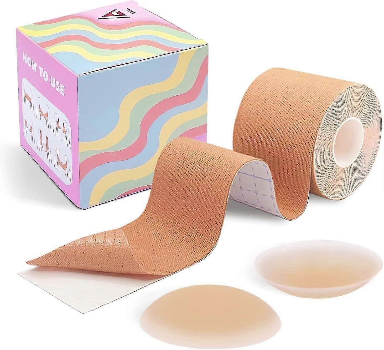 New style Boob Tape boobytape for breast lift - Trans & Invisible Skin Tape
