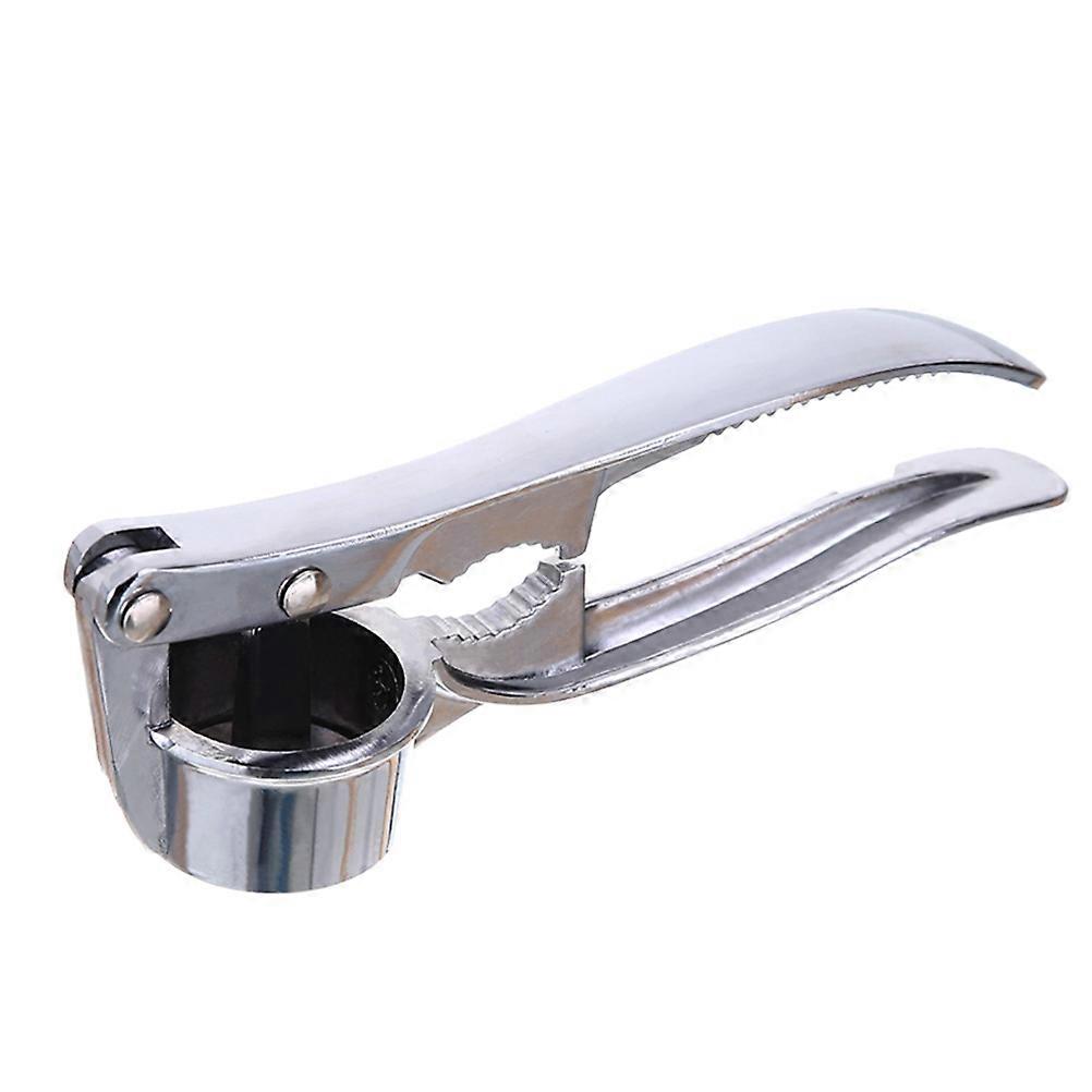 1pc Garlic Masher Manual Chopper Kitchen Gadget Silver
