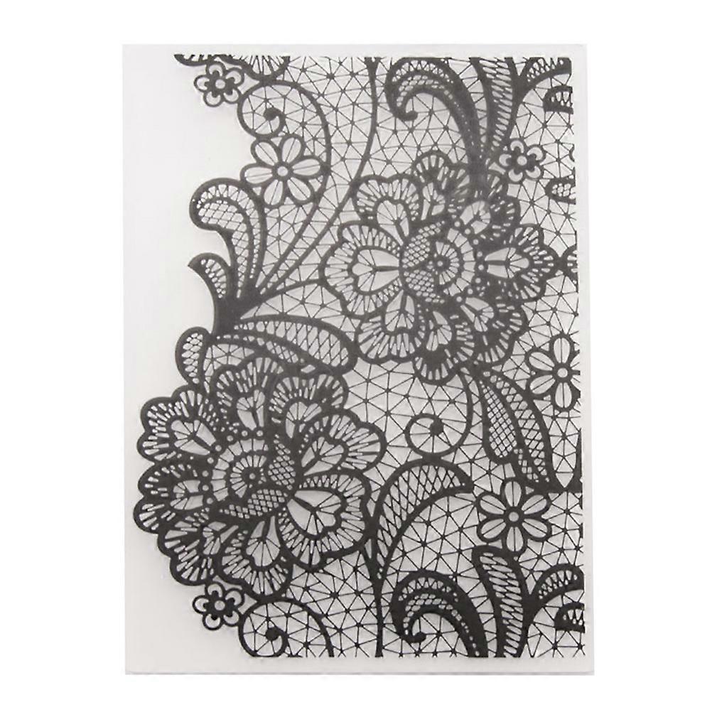 Embossing Folder Multi Color Approx 15x11x1 Cm For Diy Projects Card Embossing Folders 1Pcs