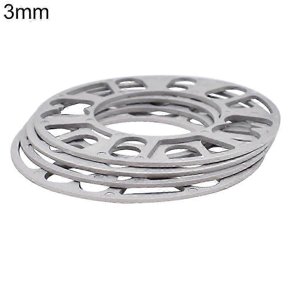 4 قطع 3 مم 5 مم 8 مم 10 مم عالمي من سبائك الألومنيوم عجلة السيارة عجلة الإطارات الفواصل مجموعة الحشوات mengxi