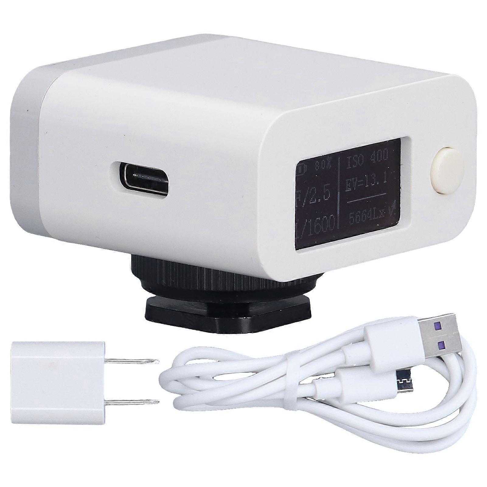 Camera Light Meter Photography Upper Reflection Photometer with USB Cable